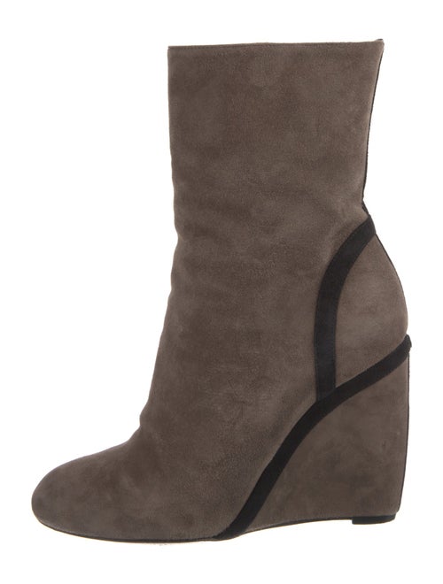 Gucci Interlocking G Logo Suede Boots