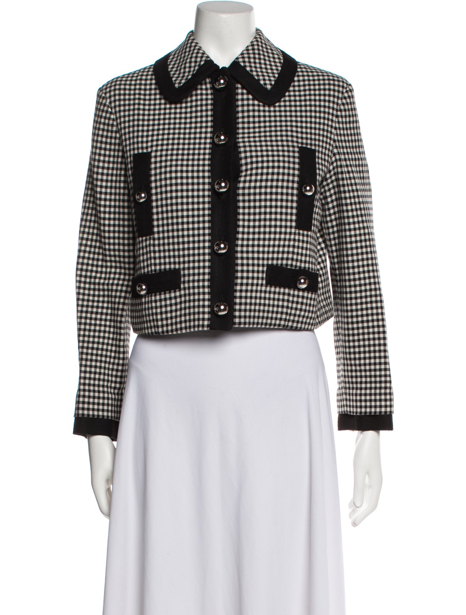 Gucci Plaid Print Jacket Plaid Print Blazer