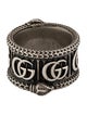 Gucci Double G Wide Ring