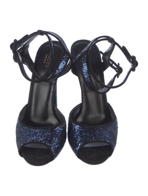 Gucci Glitter Sandals