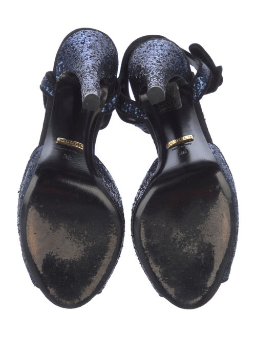 Gucci Glitter Sandals