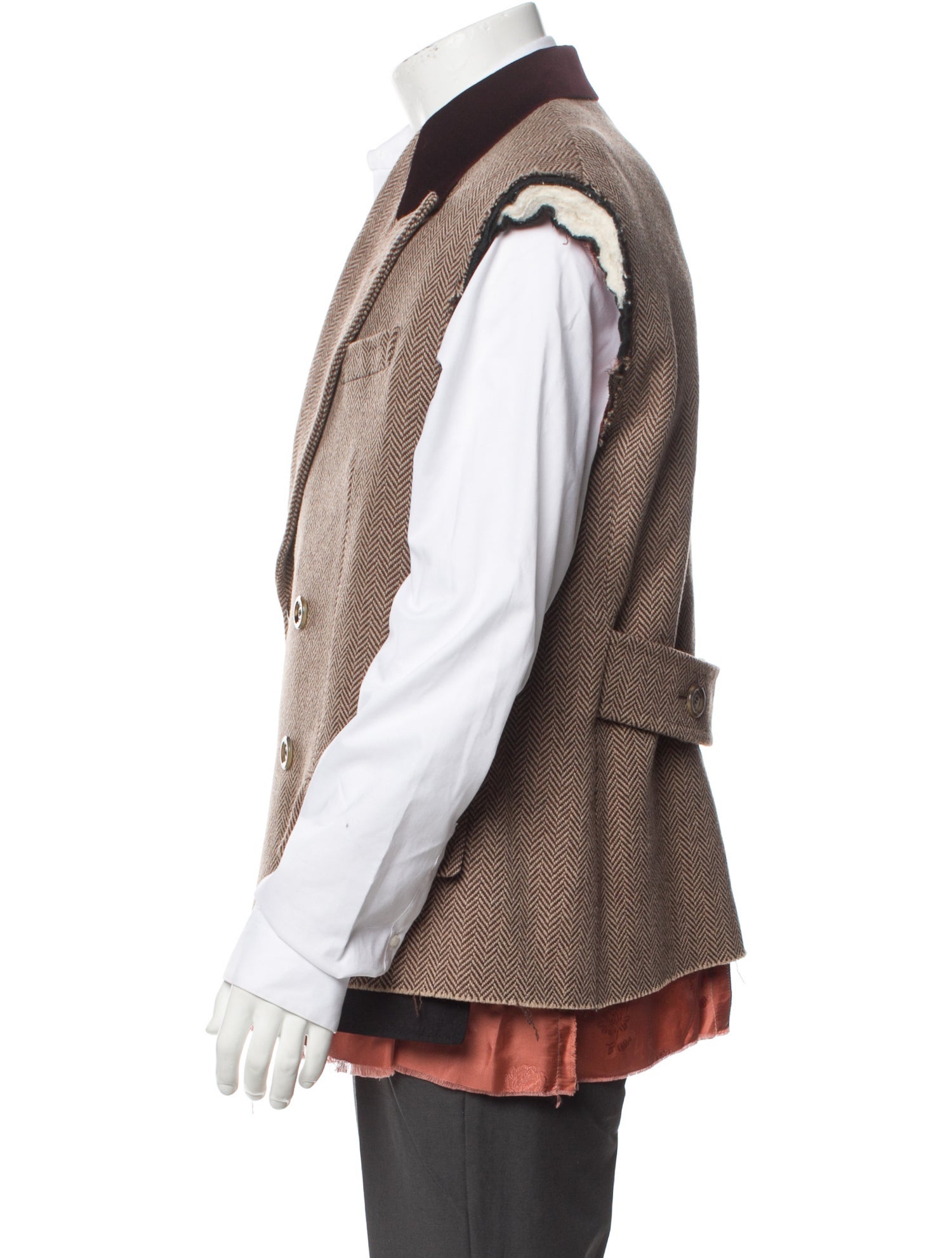 Gucci Wool Striped Sweater Vest