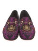 Gucci Horsebit Accent Printed Loafers