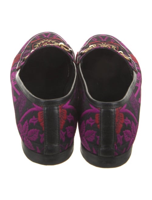 Gucci Horsebit Accent Printed Loafers