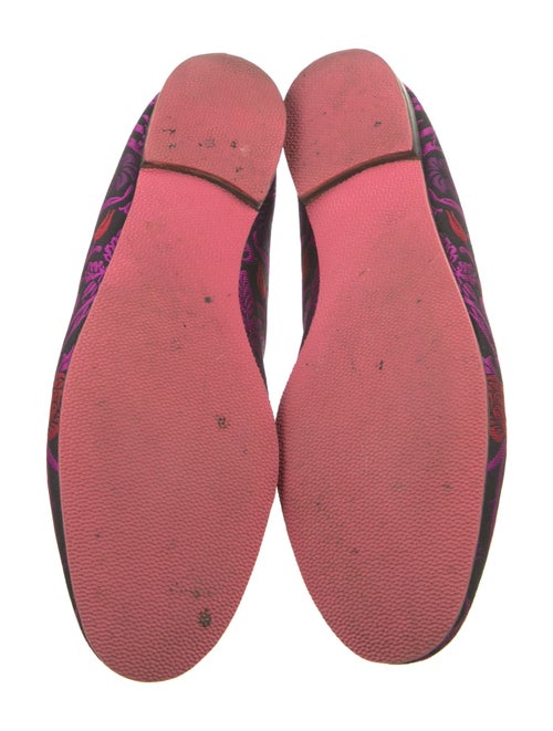 Gucci Horsebit Accent Printed Loafers