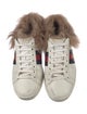 Gucci Sylvie Web Accent Leather Sneakers
