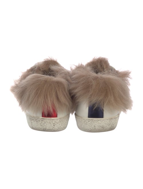 Gucci Sylvie Web Accent Leather Sneakers