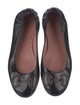 Gucci Horsebit Accent Patent Leather Ballet Flats