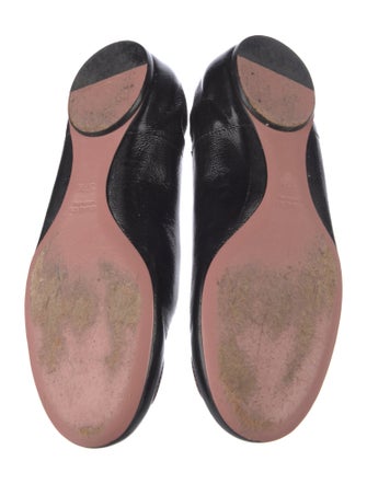 Gucci Horsebit Accent Patent Leather Ballet Flats
