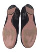 Gucci Horsebit Accent Patent Leather Ballet Flats