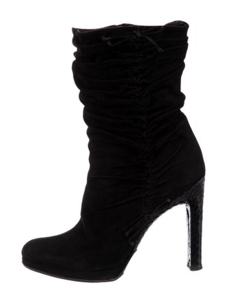 Gucci Suede Slouch Boots