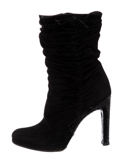 Gucci Suede Slouch Boots
