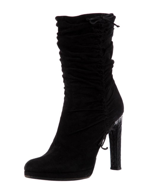 Gucci Suede Slouch Boots