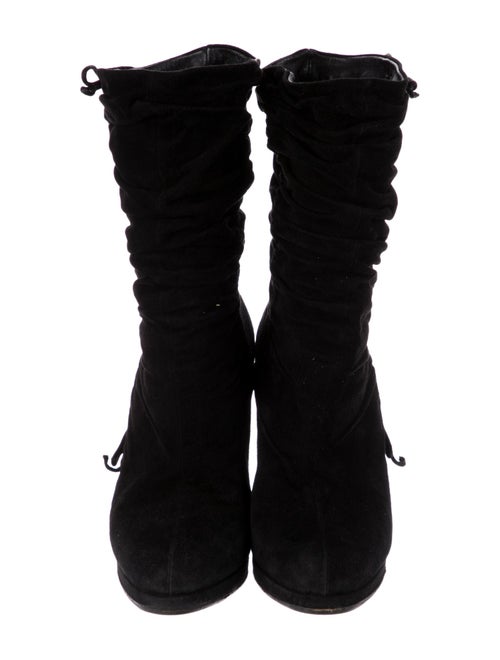 Gucci Suede Slouch Boots