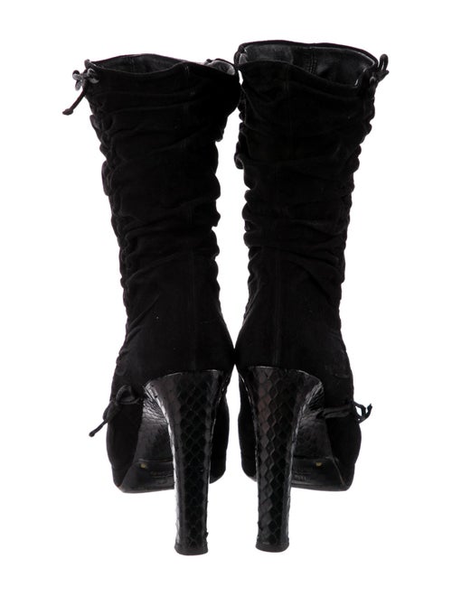 Gucci Suede Slouch Boots