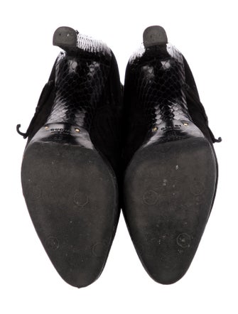 Gucci Suede Slouch Boots