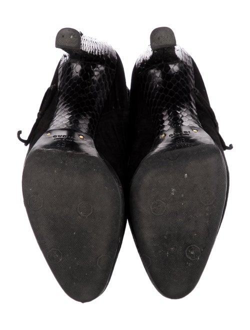Gucci Suede Slouch Boots