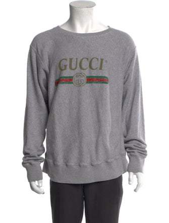 Gucci GG Logo Crew Neck Sweatshirt