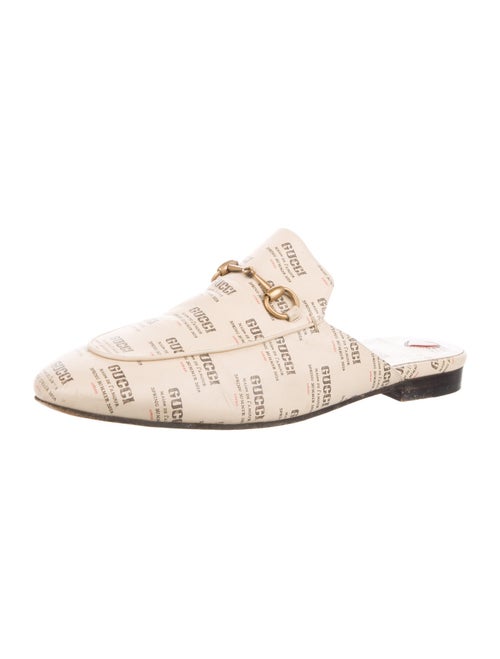 Gucci Horsebit Accent Leather Mules