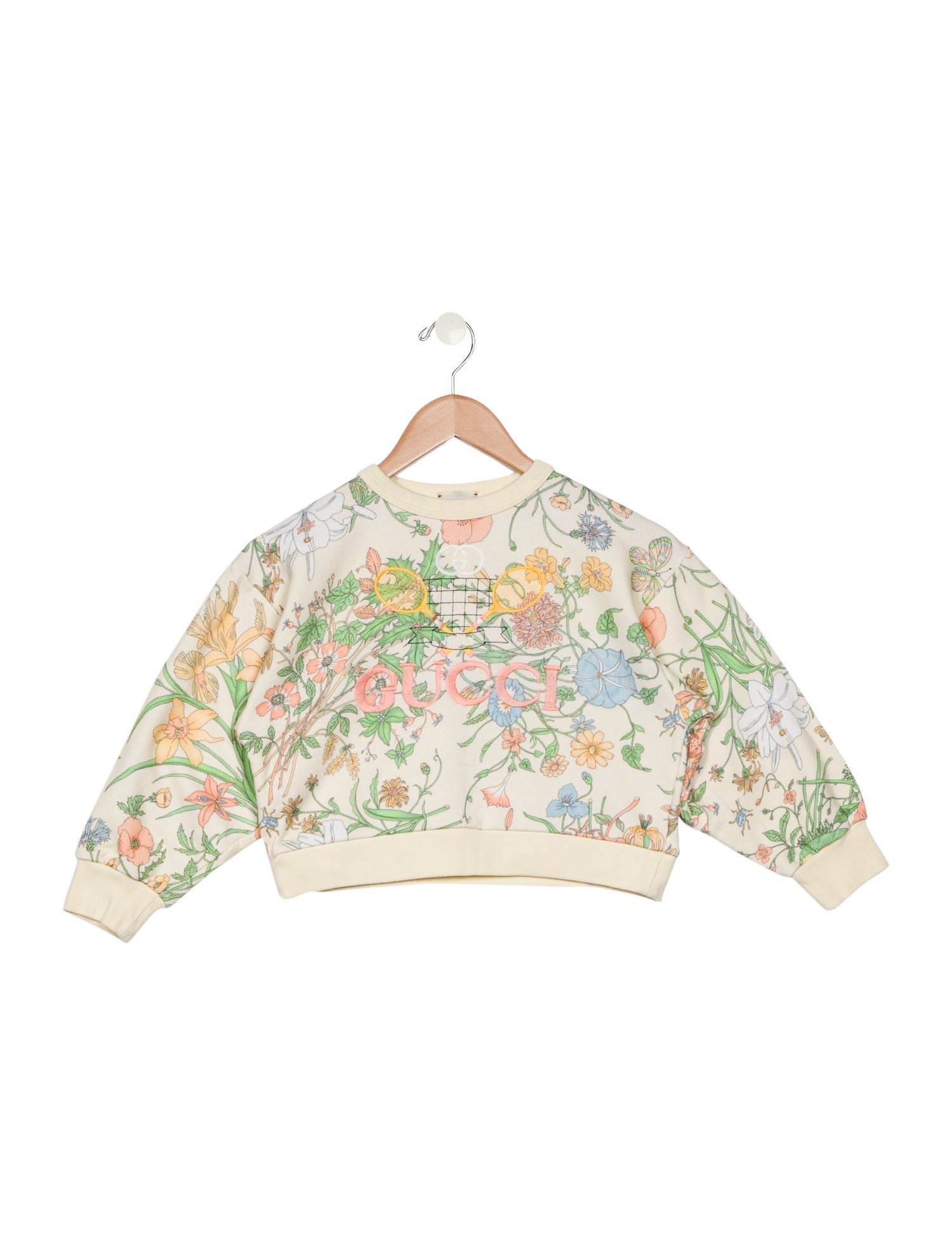 Gucci Girls' Embroidered Printed Sweatshirt