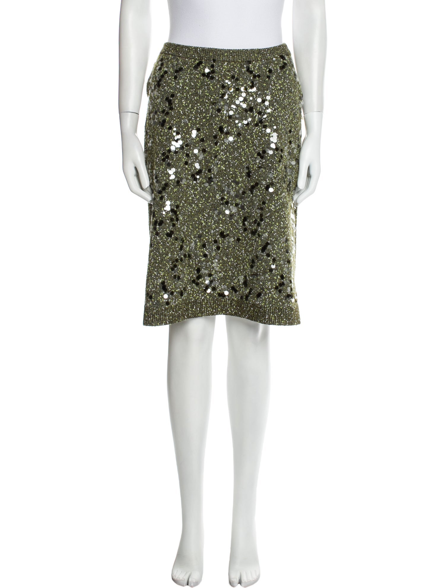 Gucci Printed Knee-Length Skirt w/ Tags