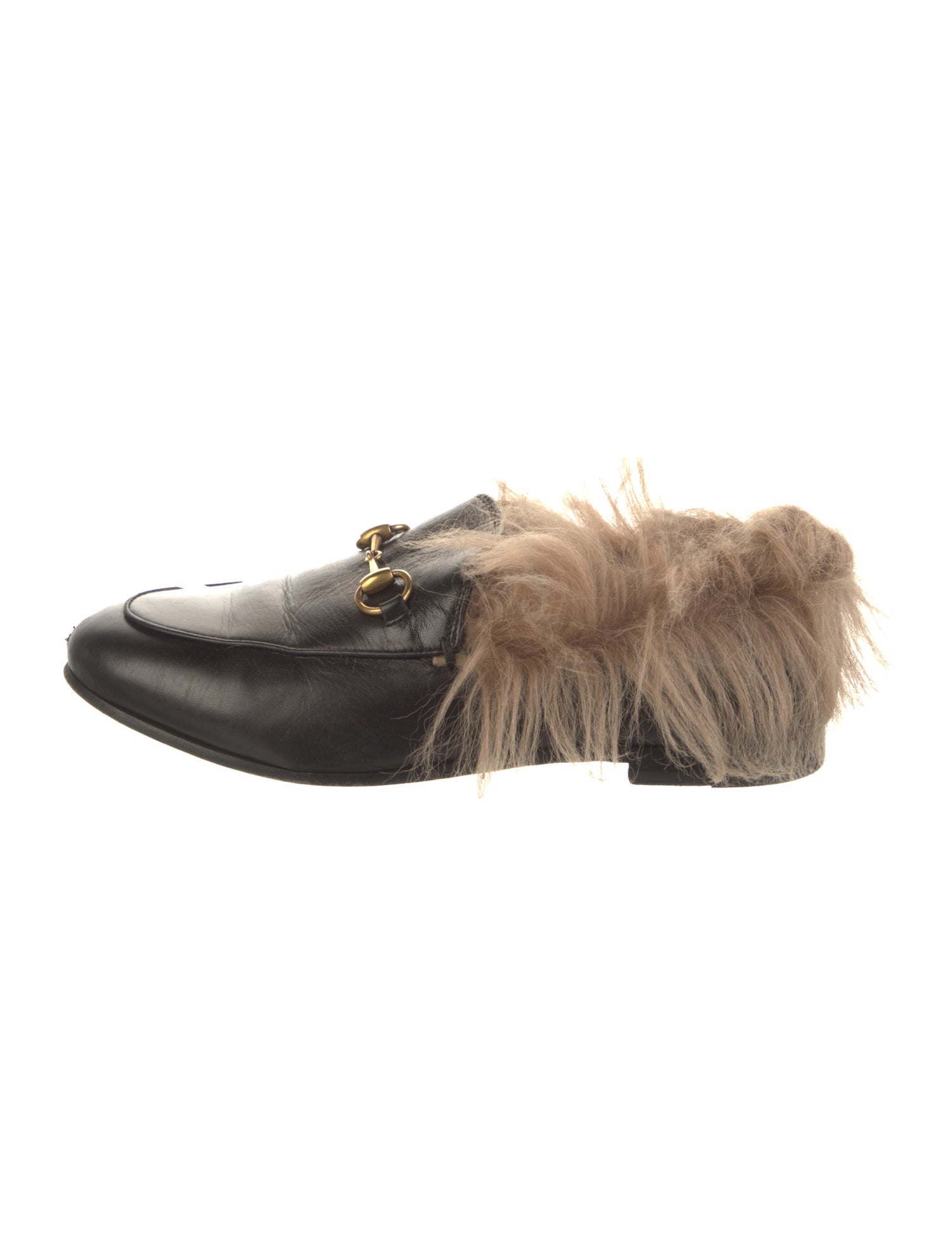 Gucci Horsebit Accent Leather Mules