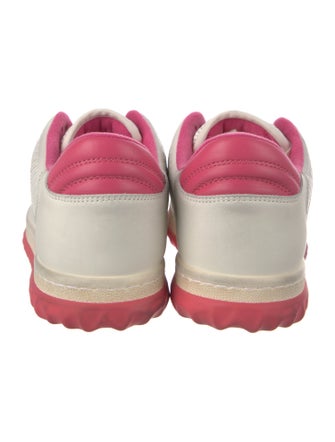 Gucci Interlocking G Logo Leather Sneakers