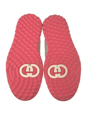 Gucci Interlocking G Logo Leather Sneakers