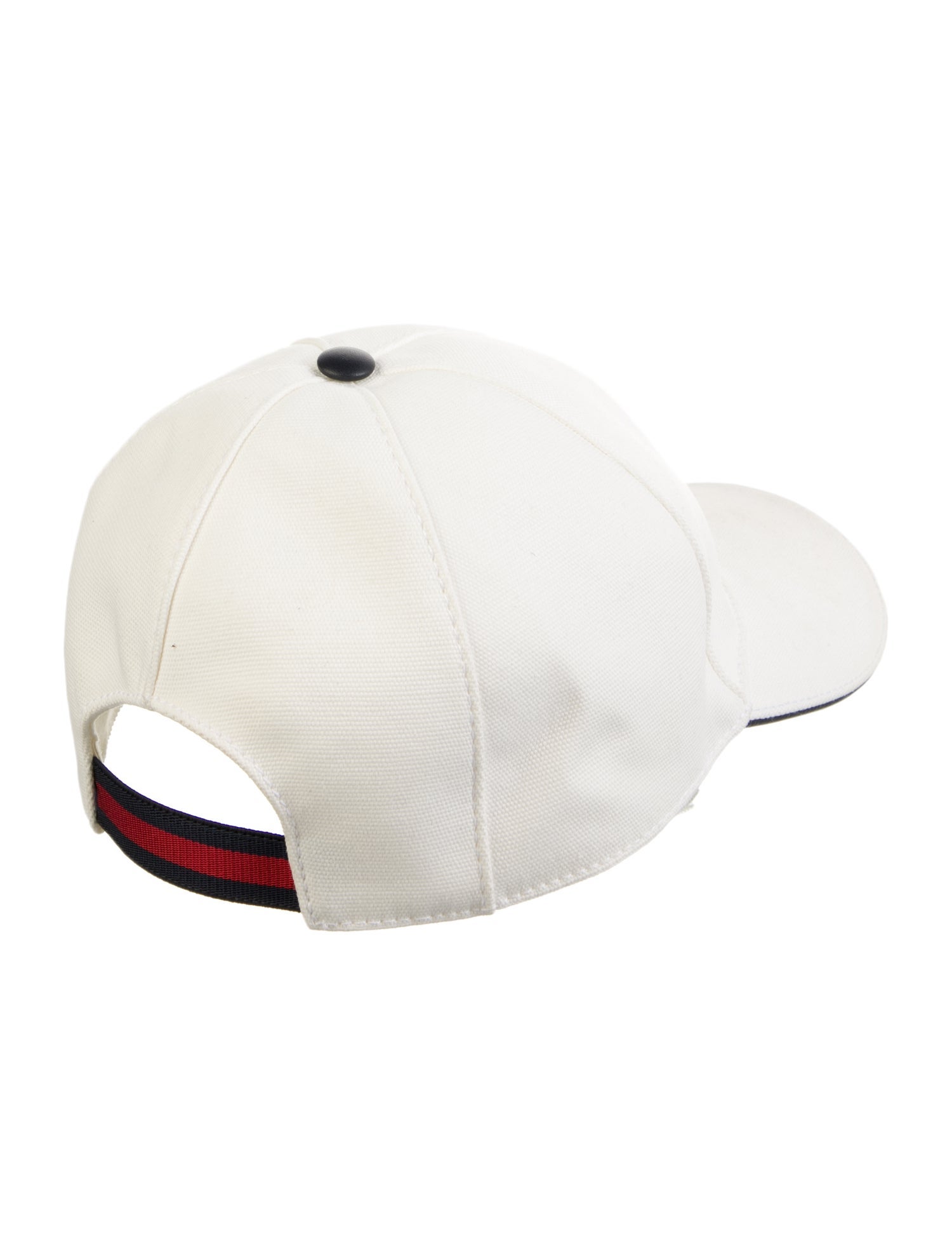 Gucci Solid Embroidered Baseball Cap