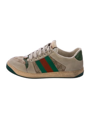 Gucci Sneakers GG Canvas Distressed Accents 5