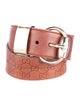 Gucci GG Signature Leather Belt