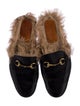 Gucci 1955 Horsebit Accent Leather Mules
