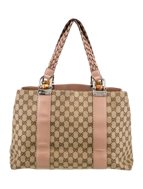 Gucci GG Canvas Bamboo Bar Medium
