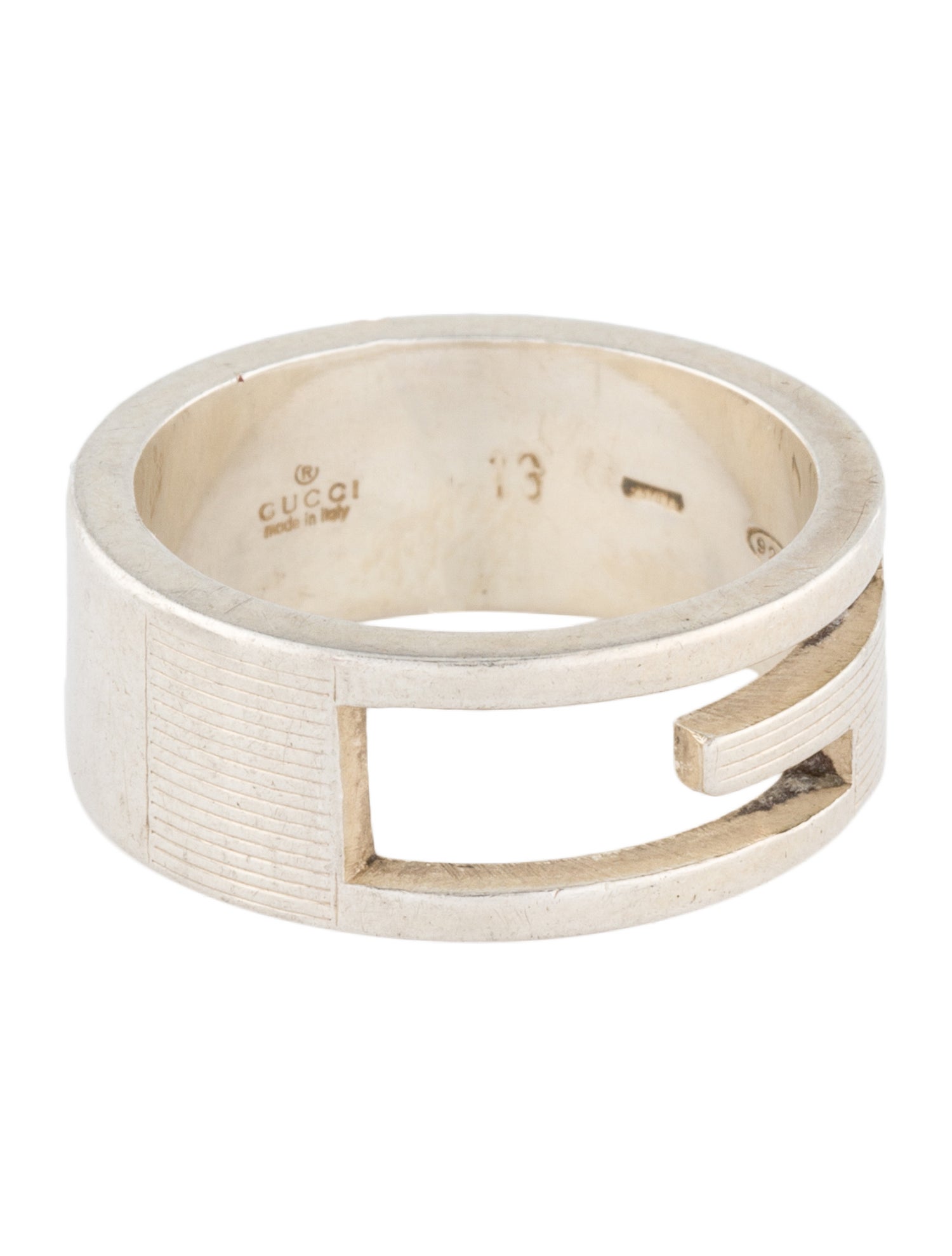 Gucci Cutout G Motif Band, Thin Mode