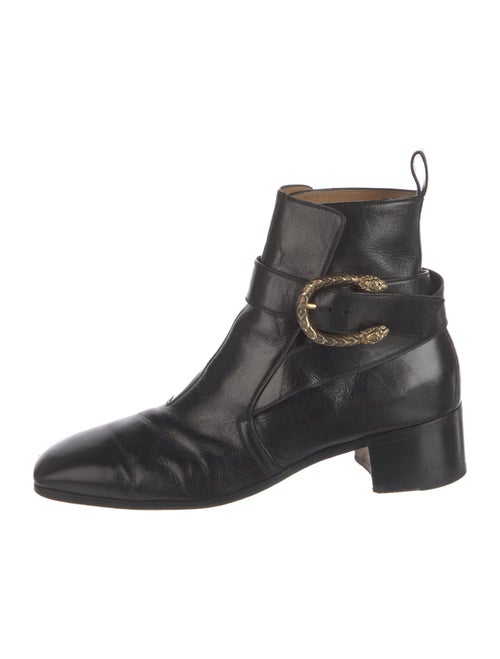 Gucci Dionysus Accent Leather Boots