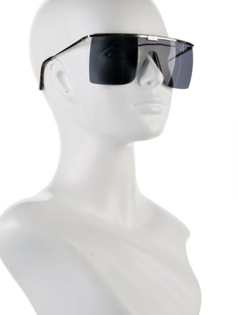Gucci Shield Tinted Sunglasses