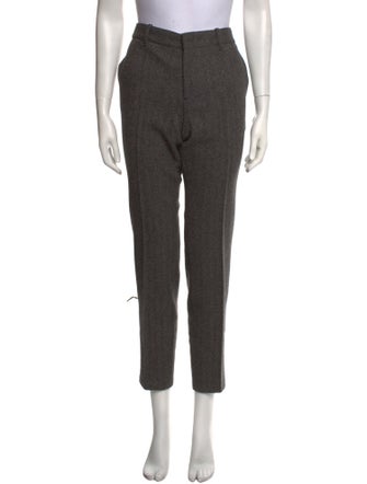 Gucci Striped Straight Leg Pants