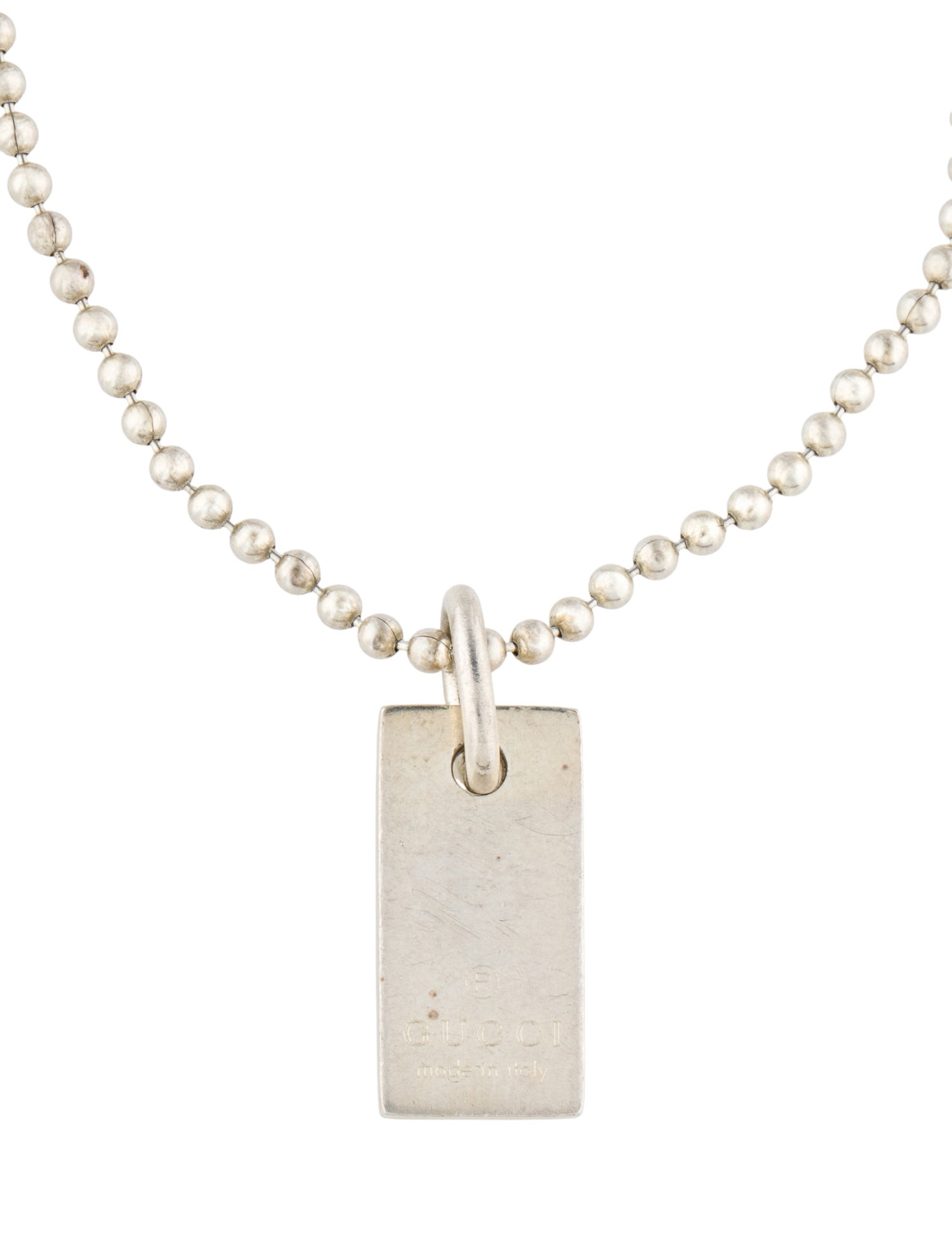 Gucci Tag Charm Bracelet