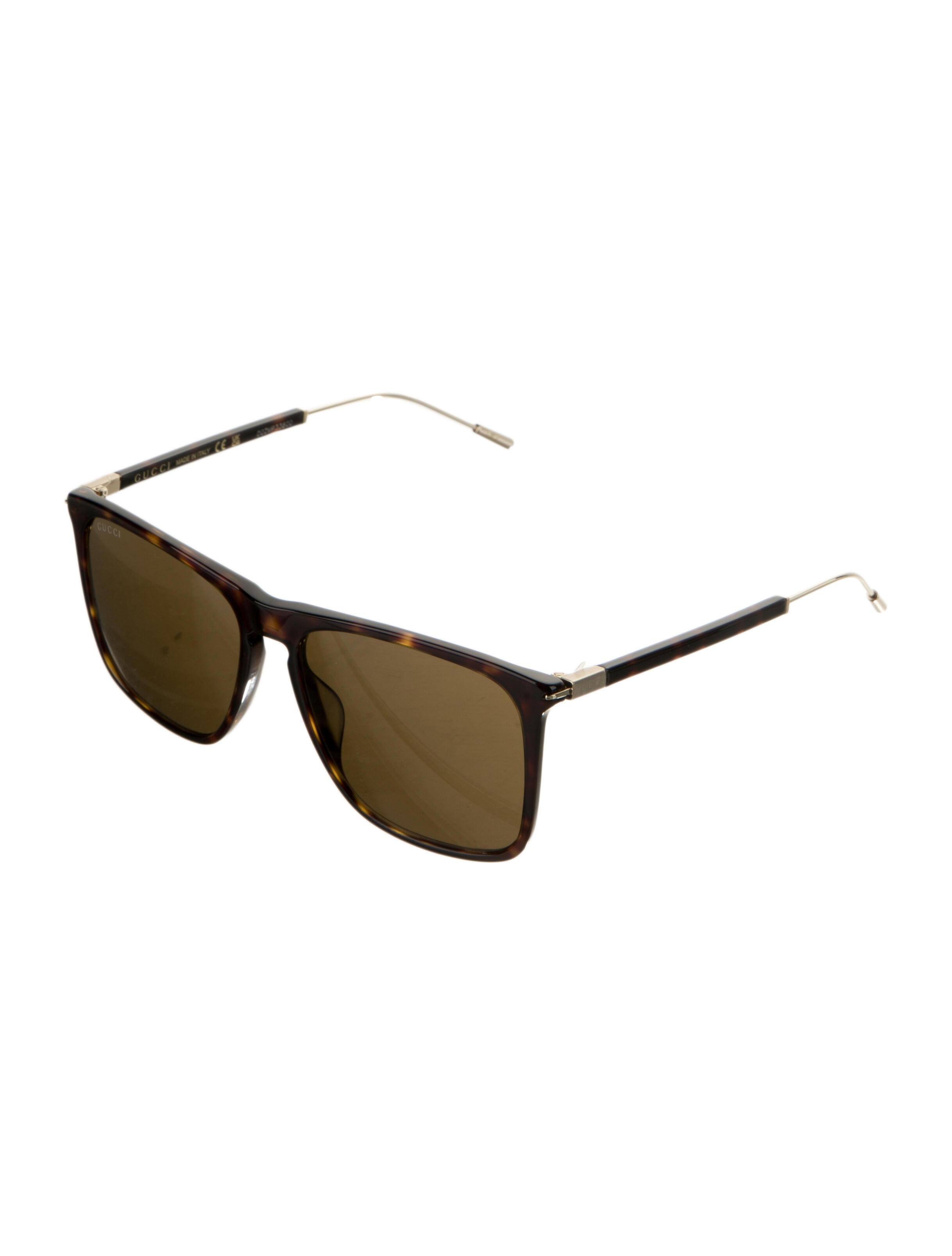 Gucci Square Tinted Sunglasses w/ Tags