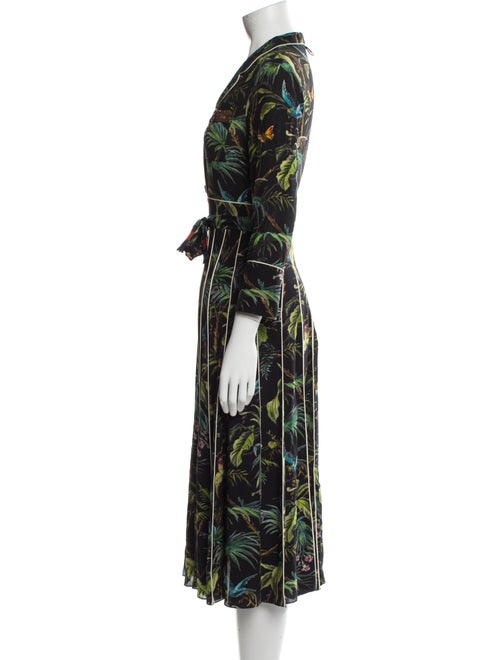 Gucci Printed Midi Length Dress