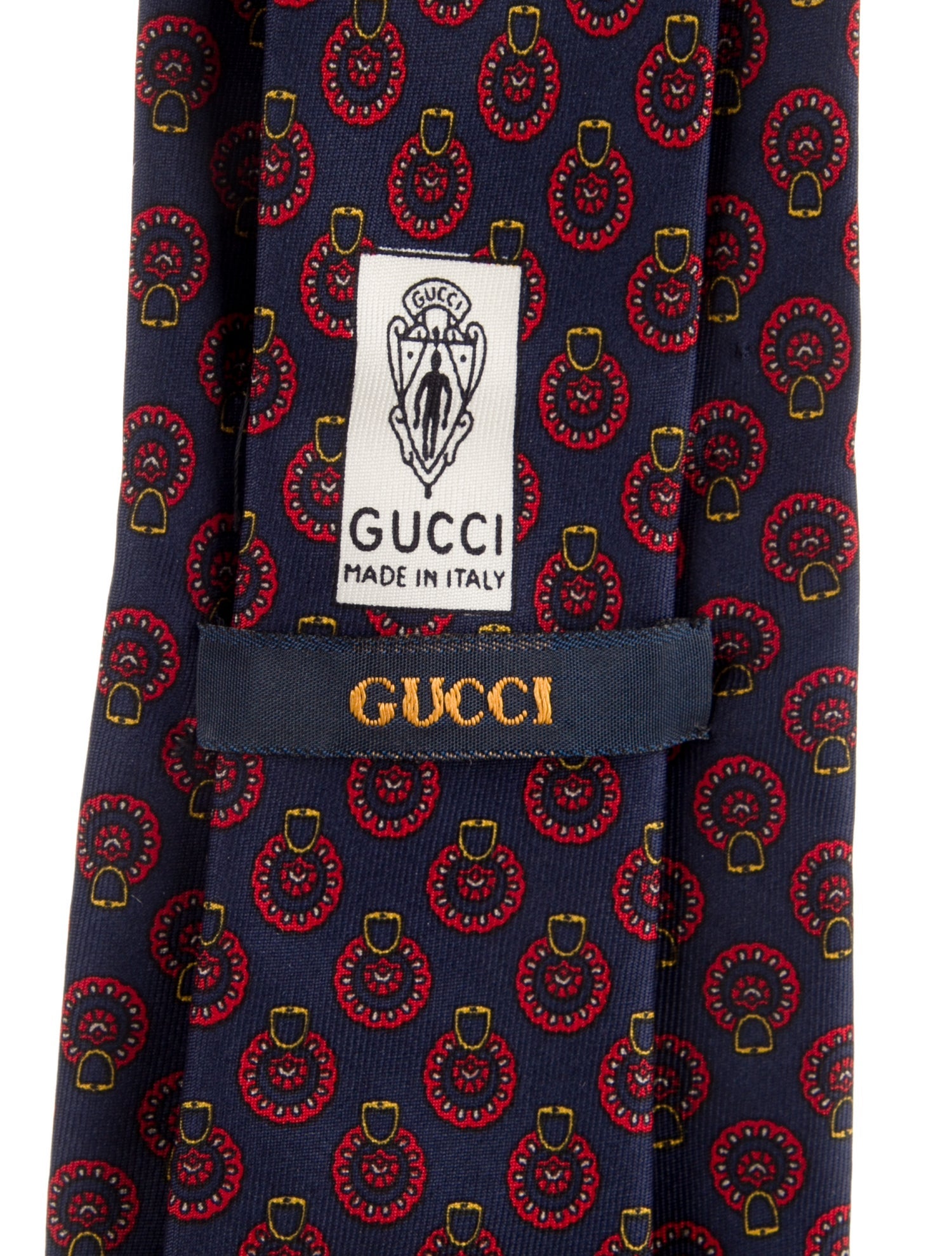 Gucci Silk Pattern Tie
