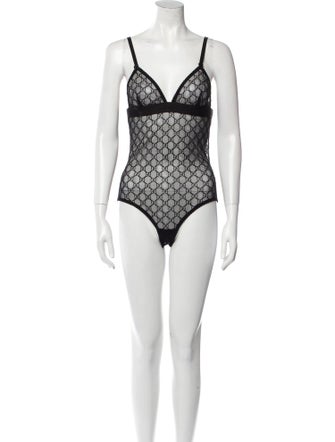 Gucci 2020 Lace Bodysuit