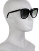 Gucci Interlocking G Logo Square Sunglasses