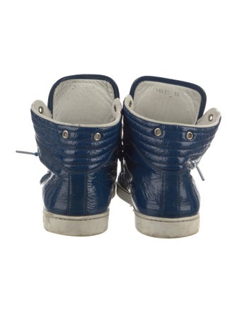 Gucci Patent Leather Sneakers