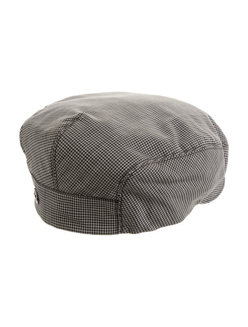 Gucci GG Check Newsboy Cap