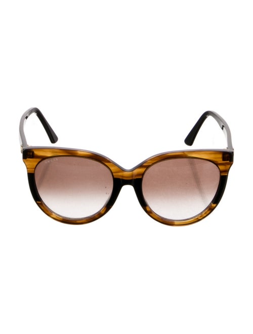 Gucci Interlocking G Logo Wayfarer Sunglasses