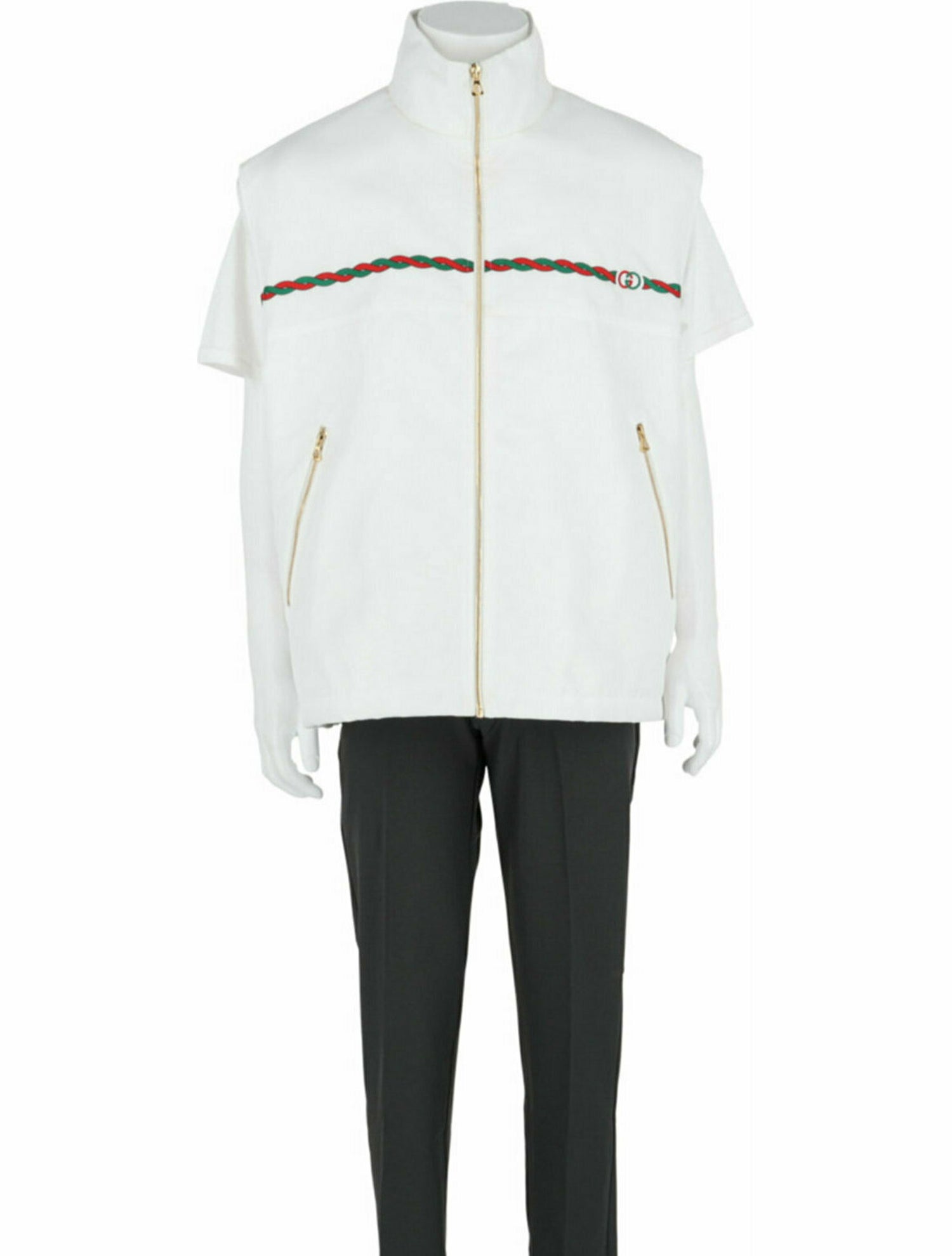 Gucci GG Logo Interlocking G Logo Vest w/ Tags