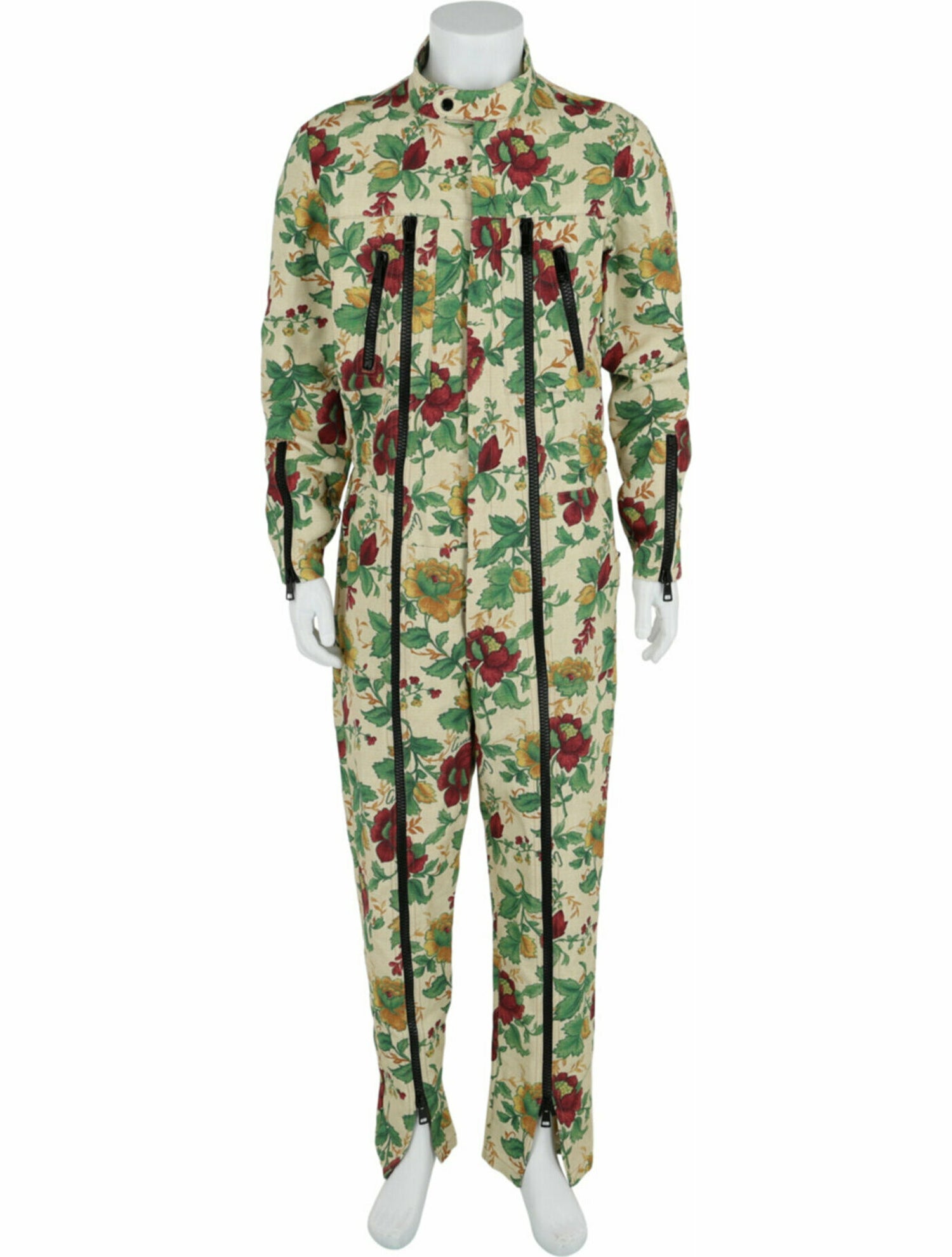 Gucci Floral Print Jumpsuit w/ Tags