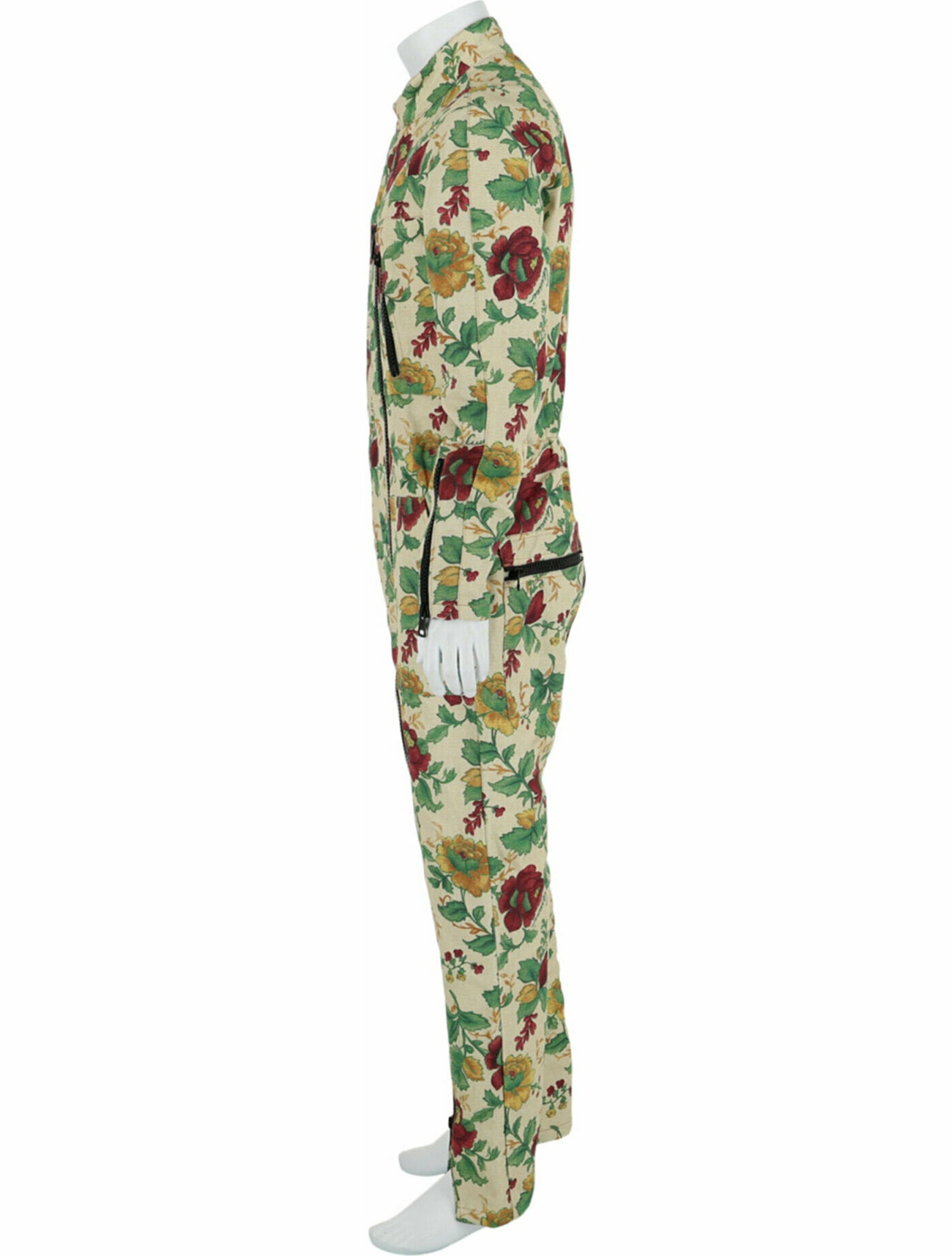 Gucci Floral Print Jumpsuit w/ Tags