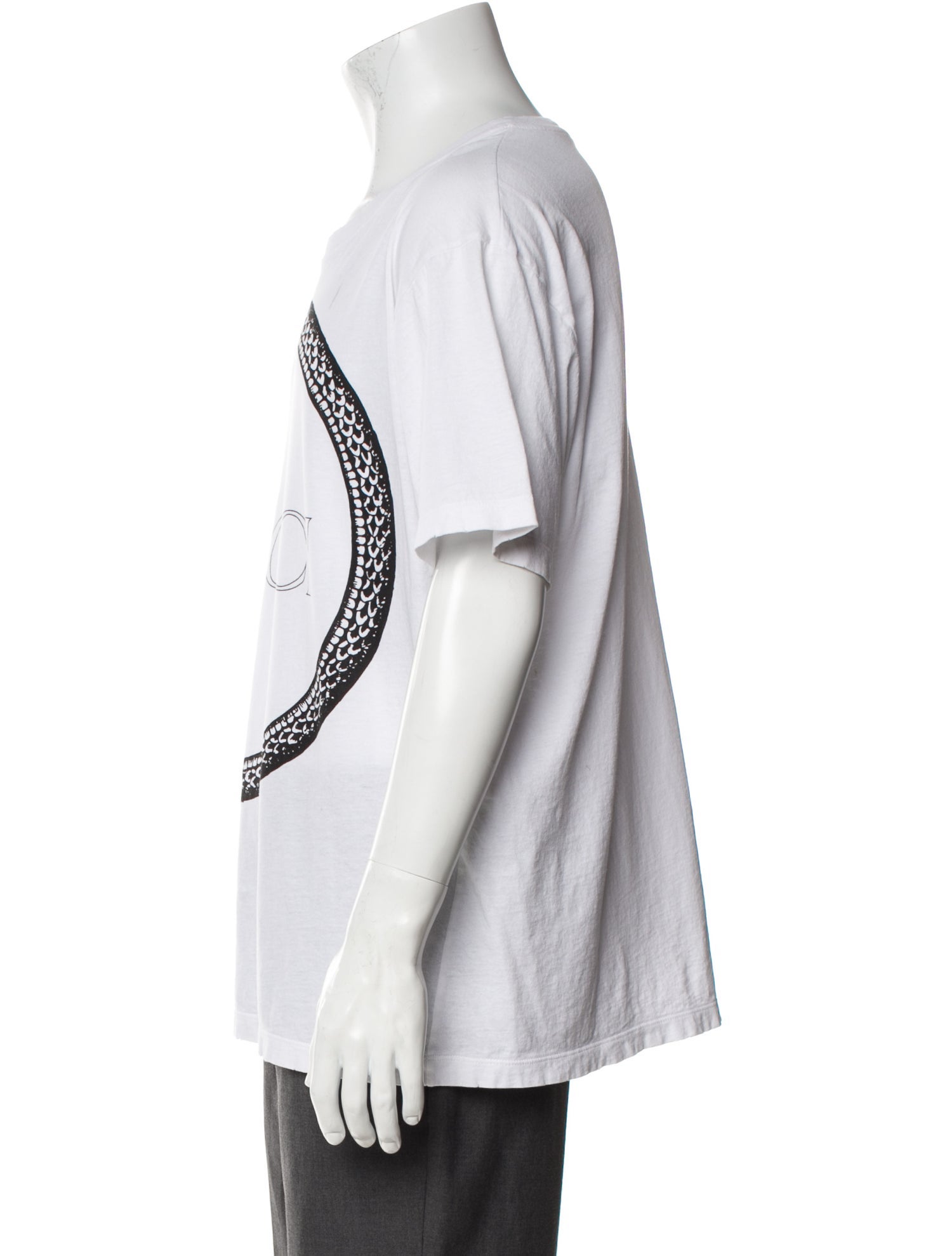 Gucci Graphic Print Crew Neck T-Shirt